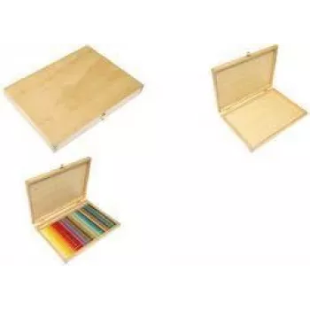 KANGARO K-830060 medinis rašiklių dėklas, 280 x 200 x 30 mm, natūralios medienos