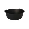 PAPSTAR Circulware daugkartinio naudojimo dubuo, apvalus, 1200 ml, juodas, polipropilenas su 30% mineralinių užpildų, 1 vnt. (97019)
