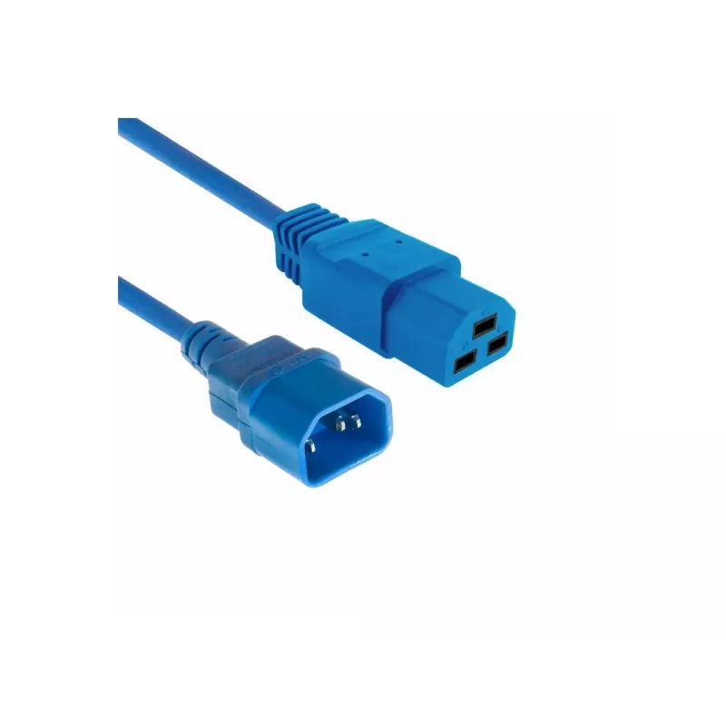 ACT maitinimo laidas C14 į C21 IEC 60320 mėlynas 3 m (AK5384)