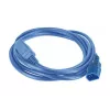 ACT maitinimo laidas C14 į C21 IEC 60320 mėlynas 3 m (AK5384)