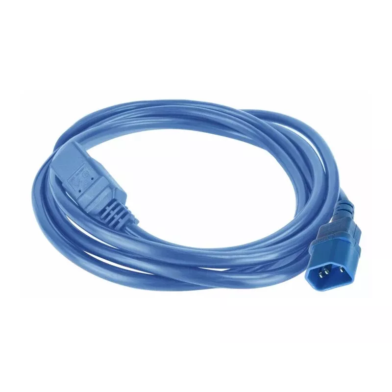 ACT maitinimo laidas C14 į C21 IEC 60320 mėlynas 3 m (AK5384)