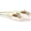 ACT Ivory 3m S/FTP CAT6A Snagless tinklo kabelis (FB6003)