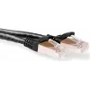 ACT 1,5 m Cat6a S/FTP tinklo kabelis, juodas (IB9251)