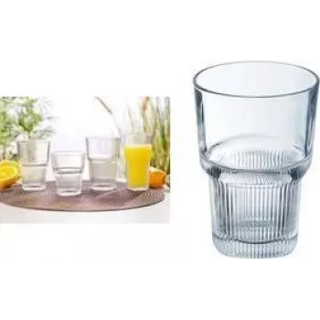 Esmeyer Arcoroc Starline grūdinto stiklo stiklinių rinkinys, 350 ml, permatomas, 6 vnt. 384-6734