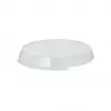 PAPSTAR Circulware apvalus permatomas dangtelis dubenėliams, polipropilenas su 30% mineralinių užpildų, 180 mm, 1 vnt. 97020