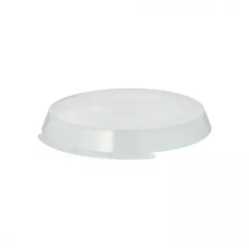 PAPSTAR Circulware apvalus permatomas dangtelis dubenėliams, polipropilenas su 30% mineralinių užpildų, 180 mm, 1 vnt. 97020
