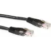 ACT 5 m LSZH U/UTP CAT6 tinklo kabelis su RJ45 jungtimis - juodas (IB9905)