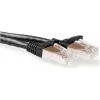 ACT 15m CAT6a S/FTP Snagless tinklo kabelis, juodas FB6915