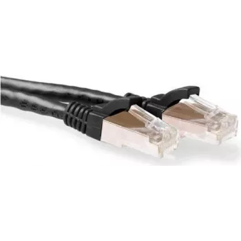 ACT 15m CAT6a S/FTP Snagless tinklo kabelis, juodas FB6915