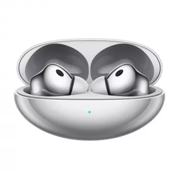 HUAWEI FreeBuds Neo belaidės ausinės su įkrovimo dėklu, Stellar Silver, Bluetooth 5.3, IP54