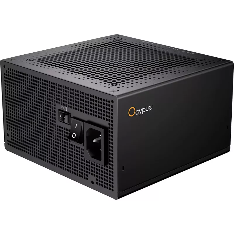 OCYPUS Iota P750 750W 80 PLUS Gold visiškai modulinis ATX 3.0 maitinimo šaltinis - juodas