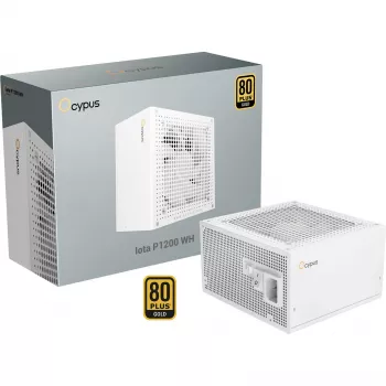 OCYPUS Iota P1200 White 1200W 80 PLUS Gold Full Modular ATX 3.0 maitinimo blokas