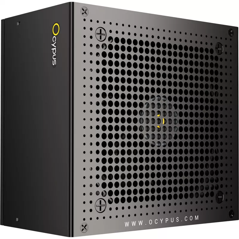 OCYPUS Iota P850 juodas 850W 80 PLUS Gold visiškai modulinis ATX 3.0 PCIe 5.0 maitinimo šaltinis