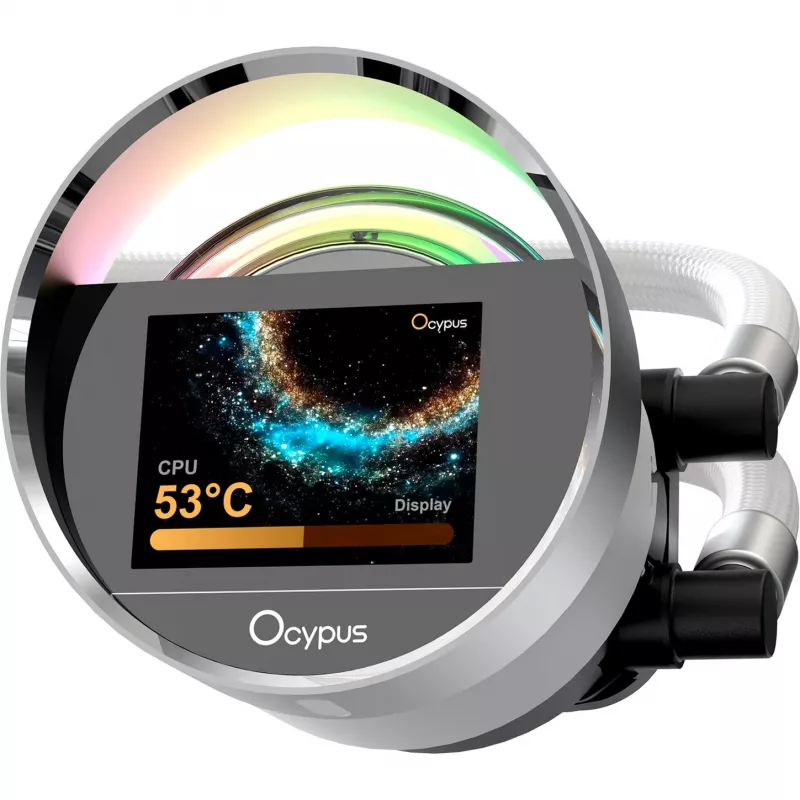 Ocypus Sigma L36 ARGB White 360mm skysčių aušintuvas procesoriui