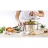 Pyrex stiklinis dangtis 24 cm, borosilikatinis stiklas