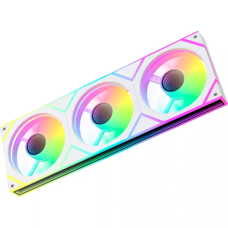 Ocypus Gamma F36 ARGB White 360mm AIO skysčio aušinimo sistema CPU