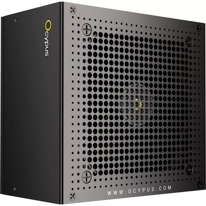 OCYPUS Iota P1200 1200W 80 PLUS Gold visiškai modulinis ATX 3.0 maitinimo šaltinis - juodas