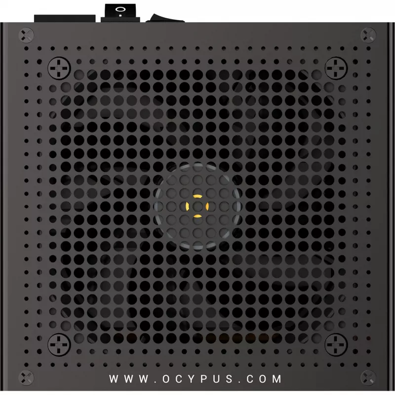OCYPUS Iota P1200 1200W 80 PLUS Gold visiškai modulinis ATX 3.0 maitinimo šaltinis - juodas