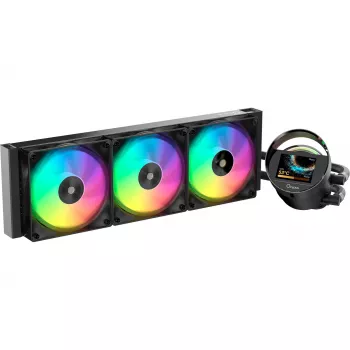 Ocypus Sigma L36 ARGB juodas 360mm skysčio aušinimo CPU cooleris
