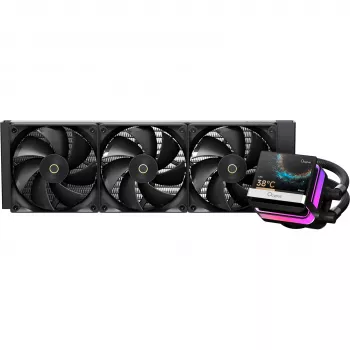 Ocypus Sigma L36 PRO AIO skysčio aušinimo CPU cooleris 360mm ARGB juodas