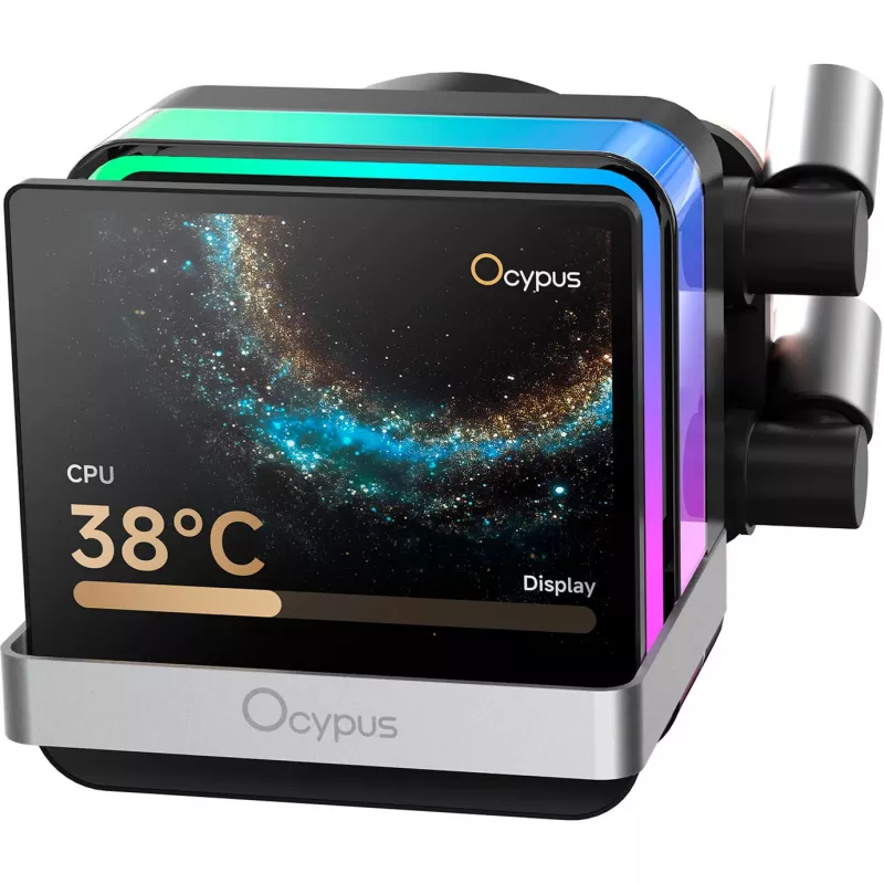 Ocypus Sigma L36 PRO AIO skysčio aušinimo CPU cooleris 360mm ARGB juodas