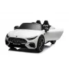 LEAN CARS Mercedes AMG SL63 akumuliatorinis vaikiškas automobilis, baltas