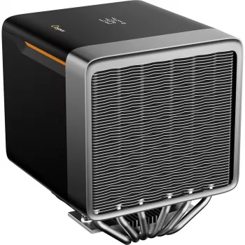 Ocypus Delta A62 EX Digital CPU Air Cooler, 120 mm, juodos spalvos