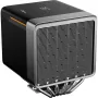 Ocypus Delta A62 EX Digital CPU Air Cooler, 120 mm, juodos spalvos