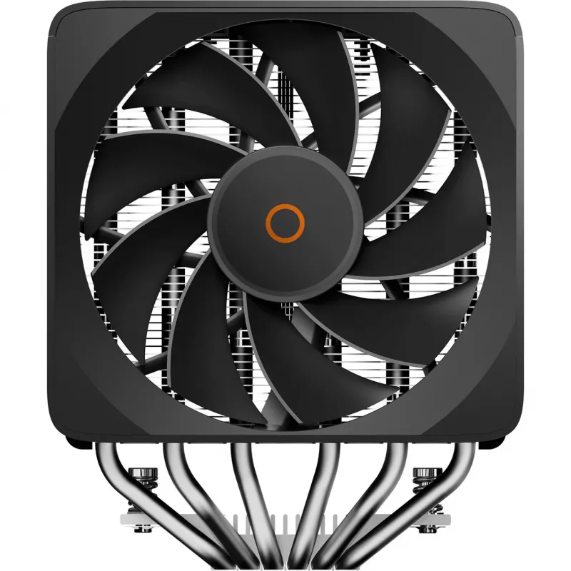 Ocypus Delta A62 EX Digital CPU Air Cooler, 120 mm, juodos spalvos