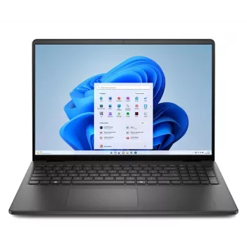 Dell 16250-7278BLK Core 7 150U 16 colių WUXGA jutiklinis neblizgus ekranas 16GB 1TB SSD Windows 11 juodas nešiojamas kompiuteris
