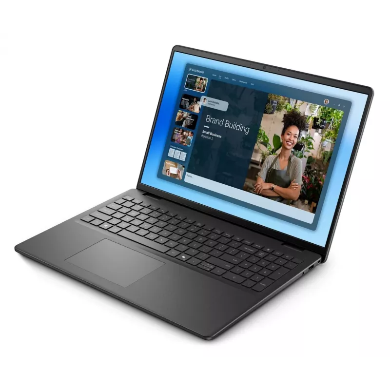 Dell 16250-7278BLK Core 7 150U 16 colių WUXGA jutiklinis neblizgus ekranas 16GB 1TB SSD Windows 11 juodas nešiojamas kompiuteris