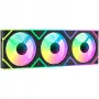 OCYPUS Gamma F36 ARGB Reverse Blade 120mm PWM ventiliatorių rinkinys (3 vnt.) juodas