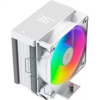 OCYPUS Gamma A40 ARGB Digital žemo profilio CPU aušintuvas – baltas, 100 mm