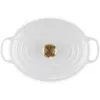 Le Creuset ketaus ovalus puodas 31cm / 6,3L baltas