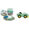 Hama Midi lydomi karoliukai ir pagrindėliai, 5,0 mm, įvairių spalvų, plastikinėje dėžutėje 00002053