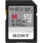 Sony M-Series SDXC 512GB UHS-II atminties kortelė, C10, U3, V60 (SFM512.SYM)