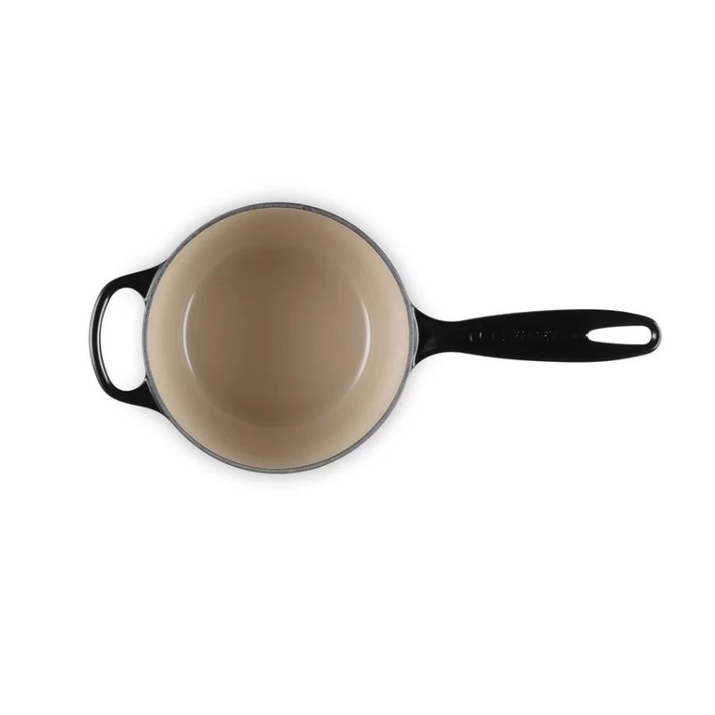 LE CREUSET ketaus puodas 16cm 1.5L juodas