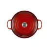 Le Creuset apvalus ketaus troškinimo puodas 34cm 12L raudonas