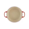 Le Creuset apvalus ketaus troškinimo puodas 34cm 12L raudonas