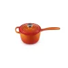 Le Creuset ketaus puodas 16cm 1,5L oranžinis