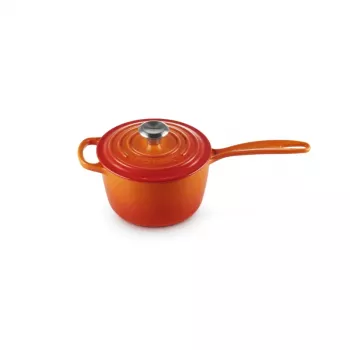 Le Creuset ketaus puodas 16cm 1,5L oranžinis