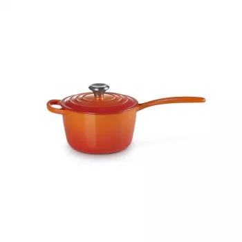 Le Creuset ketaus puodas 16cm 1,5L oranžinis
