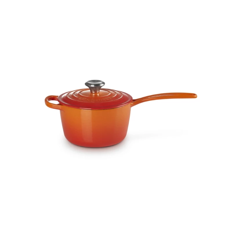Le Creuset ketaus puodas 16cm 1,5L oranžinis