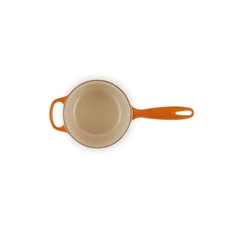 Le Creuset ketaus puodas 16cm 1,5L oranžinis