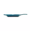 Le Creuset ketaus kvadratinė grilio keptuvė 26x26cm mėlyna