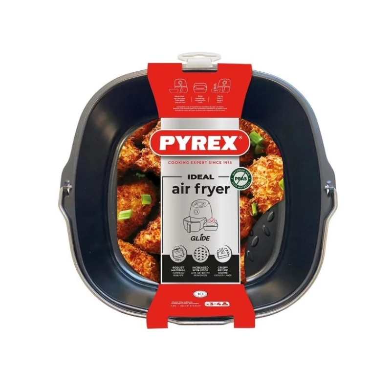 PYREX metalinė kepimo skarda gruzdintuvei 22x21x7,5cm