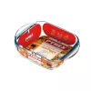 Pyrex stiklinė talpa, skirta oro gruzdintuvėms, 20x17cm/1L