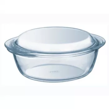 PYREX Essentials stiklinė talpa su dangčiu 1,4L Ø17cm
