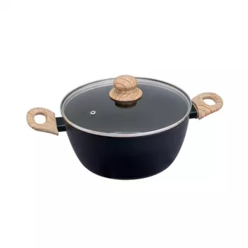 PYREX Cook & Care troškintuvas su dangčiu 24 cm 4,1 l nerūdijantis plienas