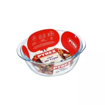 PYREX stiklinė talpa oro gruzdintuvėms Ø18cm/1L